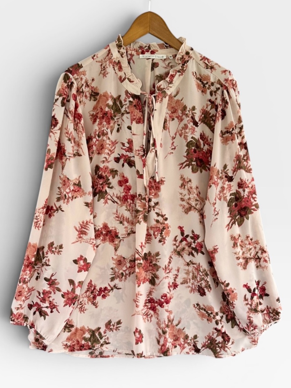 🎉5 for $45🎉 Violet & Claire top blouse shirt size 3X